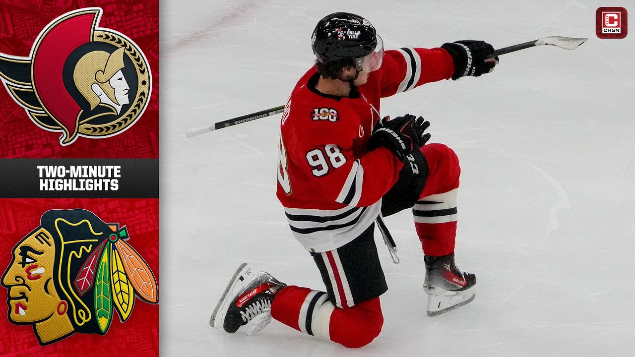 HAWKS WIN BIG: Ottawa Senators vs. Chicago Blackhawks (10/28/25) | Game Highlights | CHSN Blackhawks