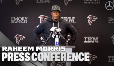 Head Coach Raheem Morris Week 9 Media Availability | Wednesday, October 29th | Press Conference