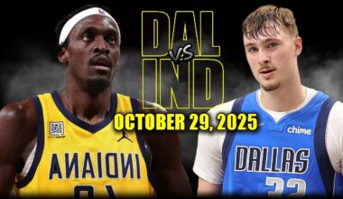 Dallas Mavericks vs Indiana Pacers Full Game Highlights - October 29, 2025 | NBA Season