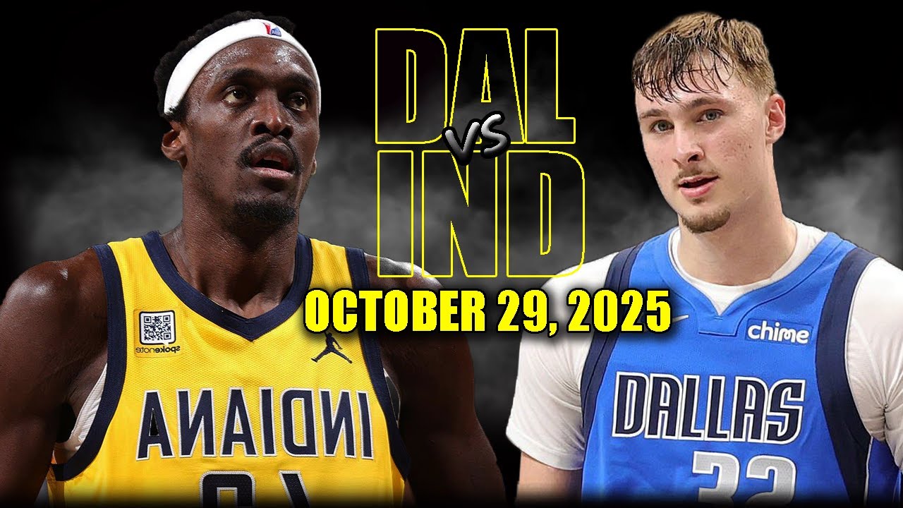 Dallas Mavericks vs Indiana Pacers Full Game Highlights - October 29, 2025 | NBA Season