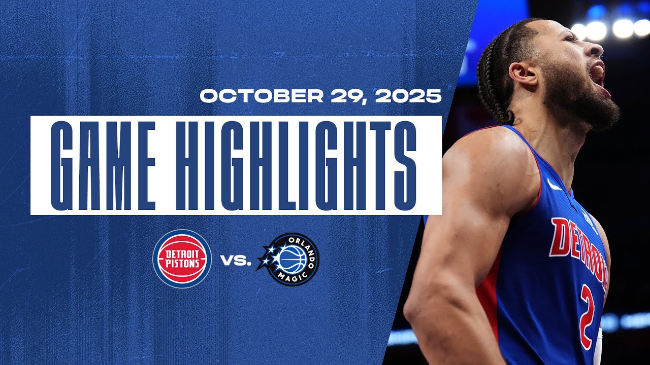 Full Game Highlights l Detroit Pistons vs Orlando Magic #nba #pistons #detroitpistons