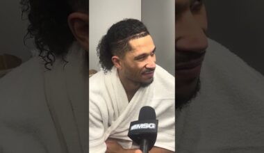 Josh Hart speaks after Miami Heat beat New York Knicks