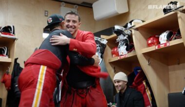 Morgan Frost (or is it Frostbite?!) gets the Red Blazer as the Flames pick up the win!