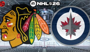 Chicago Blackhawks vs Winnipeg Jets Game 11 NHL 26 (SIM)