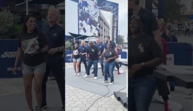 Salsa dancing on Scripps!