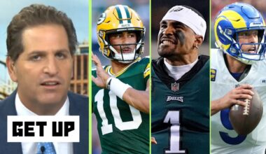 GET UP | "Not the Packers or Rams, but Eagles will be NFC's No. 1 seed" - Peter believes Jalen Hurts