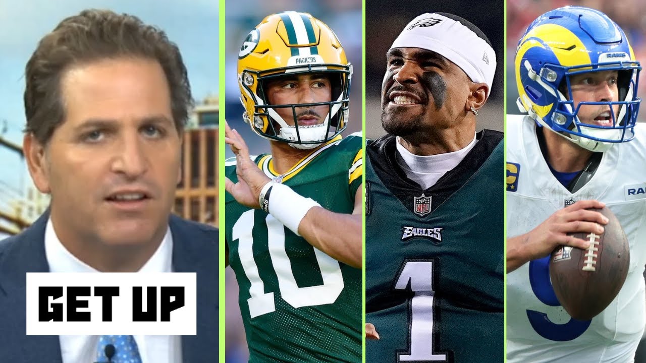 GET UP | "Not the Packers or Rams, but Eagles will be NFC's No. 1 seed" - Peter believes Jalen Hurts