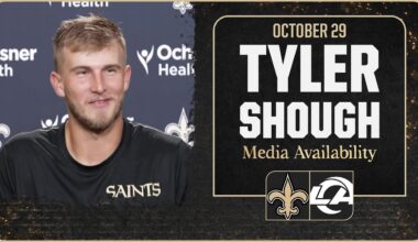 Tyler Shough on opportunity to start vs. Rams | New Orleans Saints