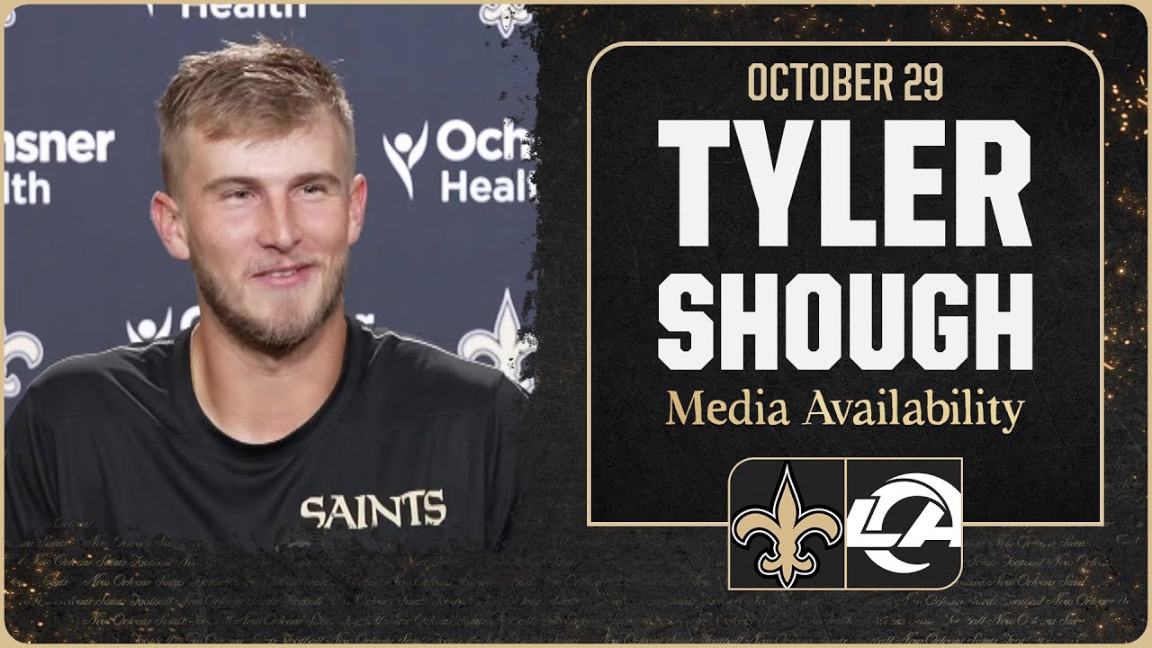 Tyler Shough on opportunity to start vs. Rams | New Orleans Saints
