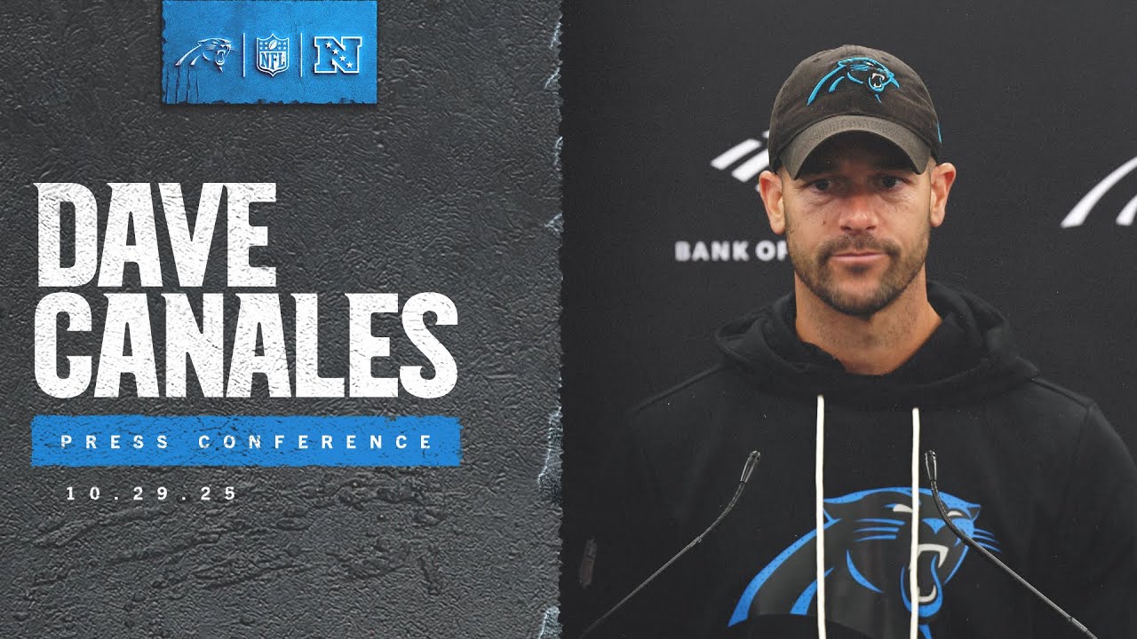 Dave Canales talks Panthers preparation as they get ready for Green Bay | Carolina Panthers