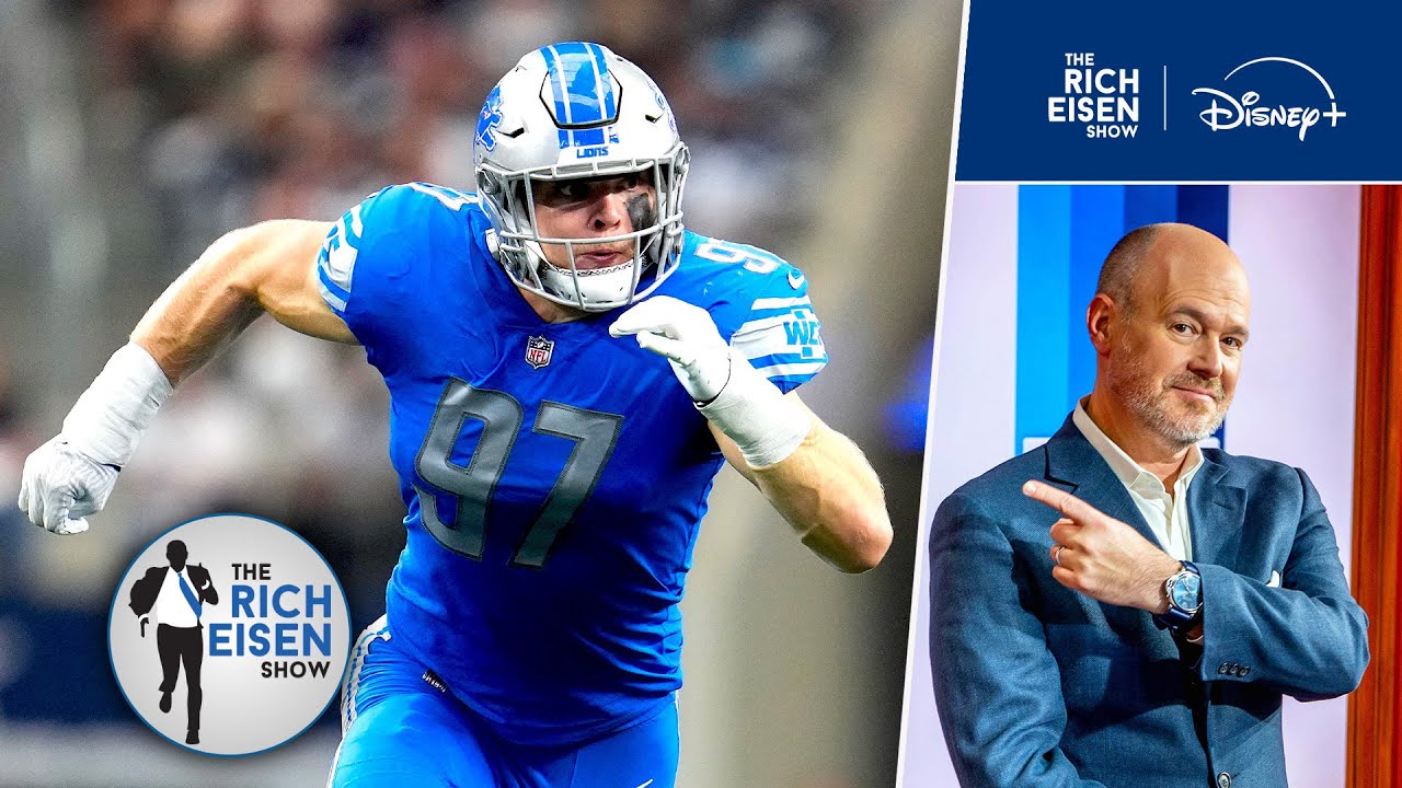 Rich Eisen Reacts to Lions DE Aidan Hutchinson’s Big 4-year Contract Extension | The Rich Eisen Show