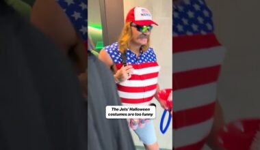 Jets do Halloween right 🎃 #NFL #JETS #HALLOWEEN (via Garrett Wilson)