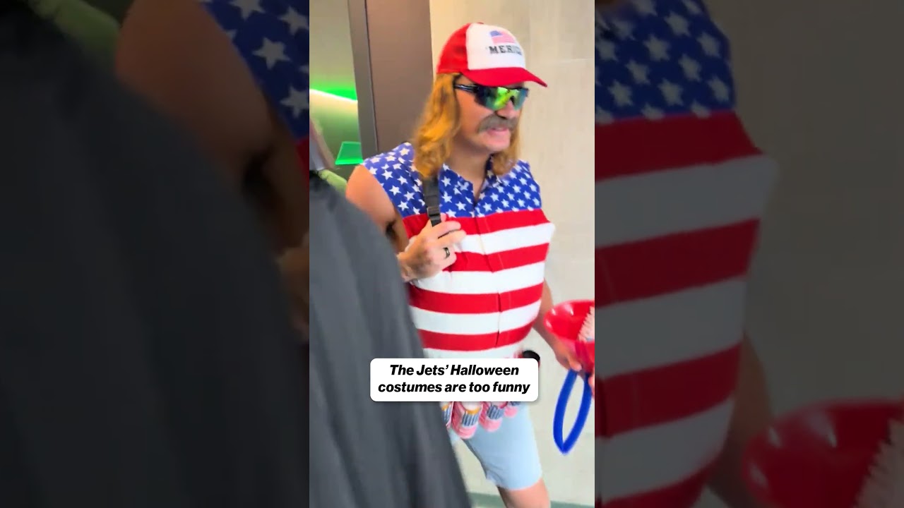 Jets do Halloween right 🎃 #NFL #JETS #HALLOWEEN (via Garrett Wilson)