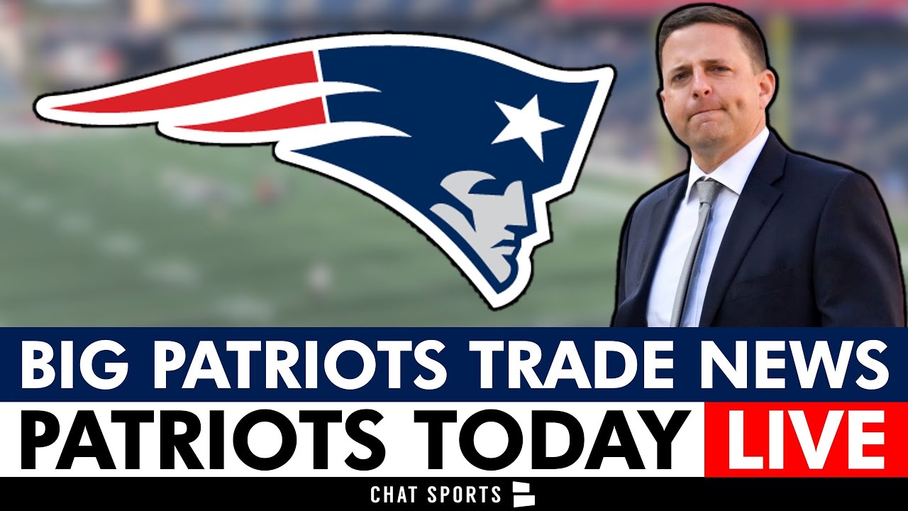 New England Patriots Get Some BIG Trade News Going Into Week 9 vs. Falcons