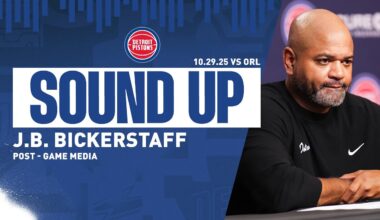 Post-Game Press Conference: J.B. Bickerstaff | Pistons vs Magic | 10.29.2025