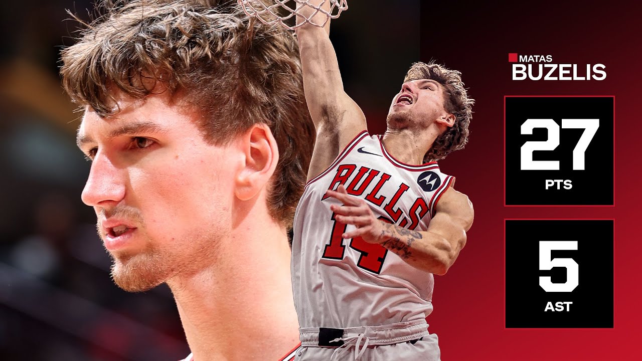 Matas Buzelis was in his BAG vs. the Kings 🔥