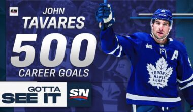 GOTTA SEE IT: Maple Leafs' John Tavares Scores 500th Career NHL Goal