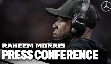 Head Coach Raheem Morris & Quarterback Kirk Cousins post-game press conferences | Atlanta Falcons