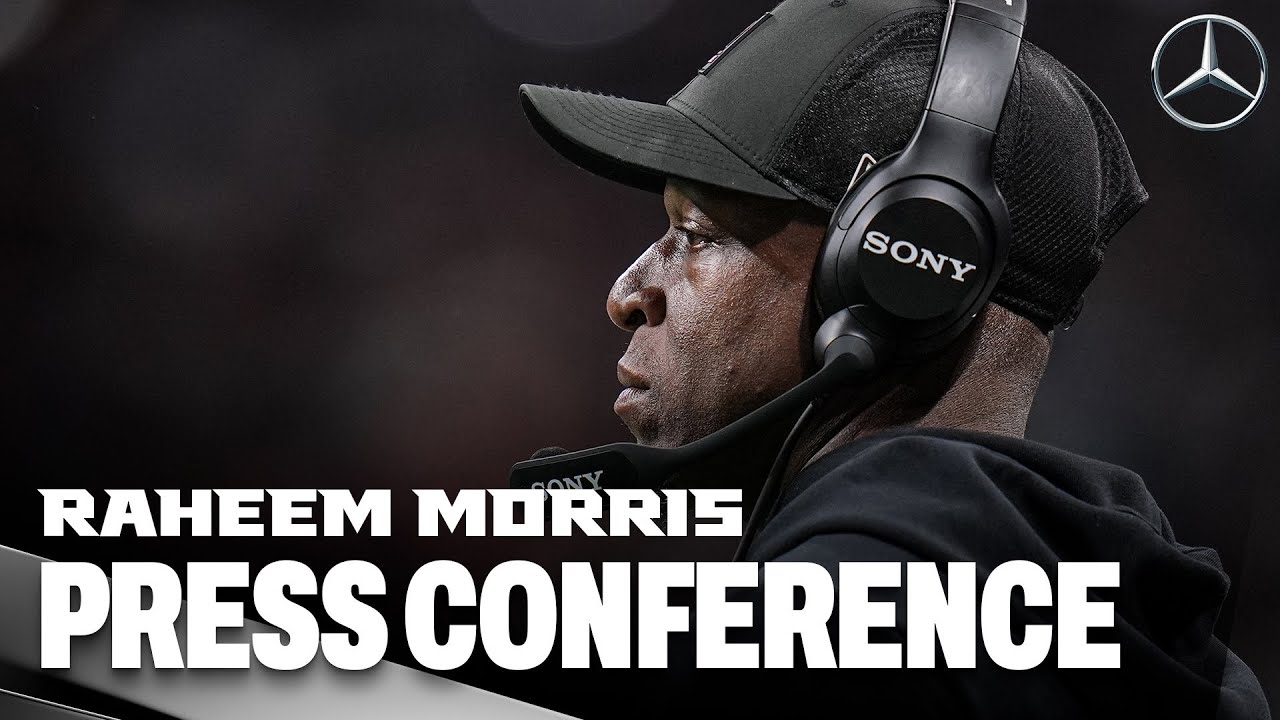 Head Coach Raheem Morris & Quarterback Kirk Cousins post-game press conferences | Atlanta Falcons