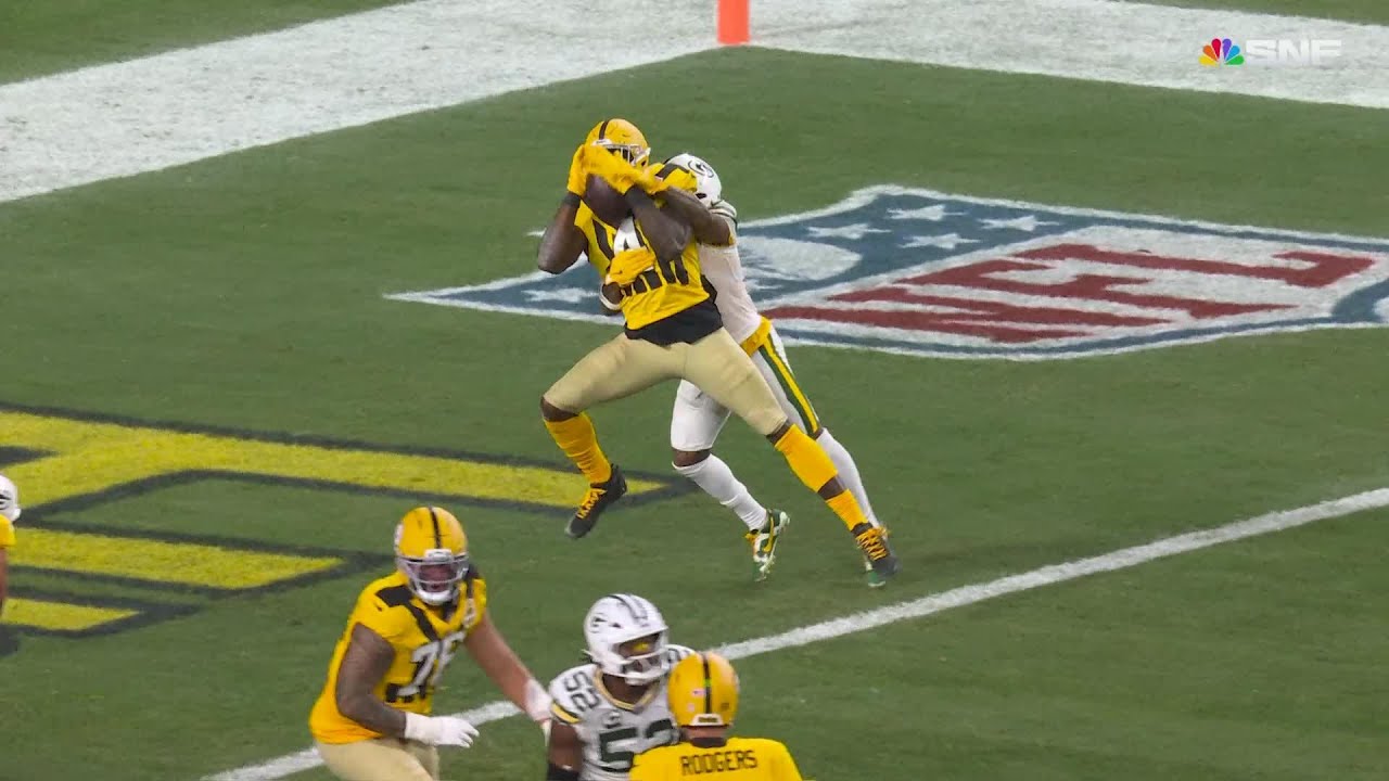 DK Overdrive! Metcalf extends Steelers' lead on TD