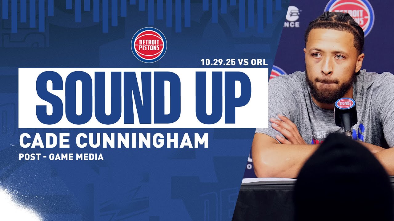 Post-Game Press Conference: Cade Cunningham | Pistons vs Magic | 10.29.2025