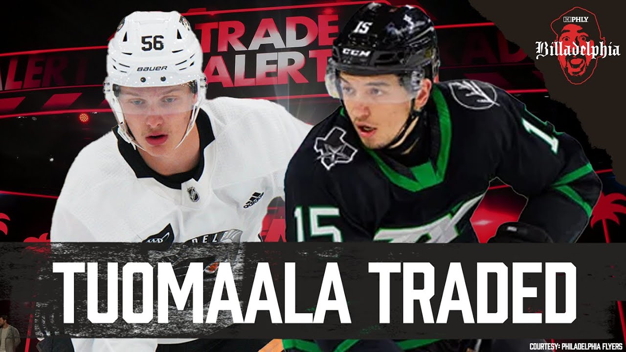 Philadelphia Flyers TRADE Samu Tuomaala to Dallas Stars for Christian Kyrou
