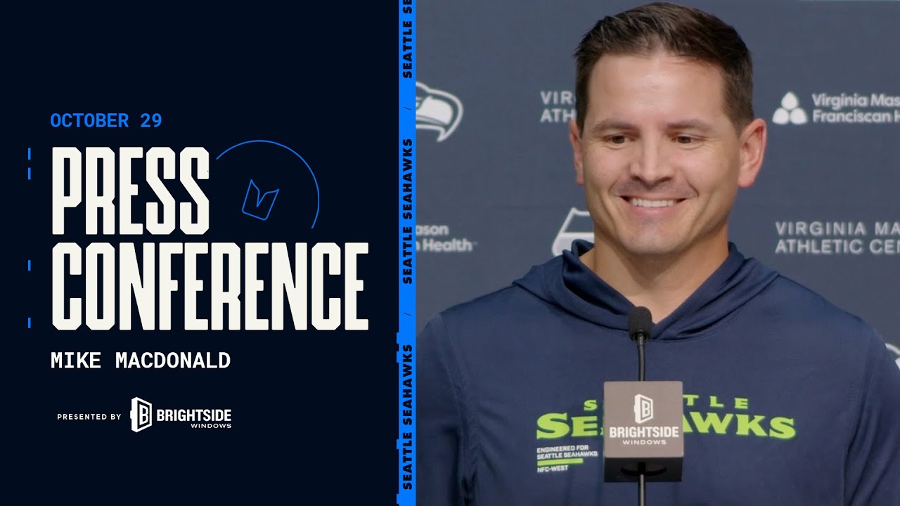 Head Coach Mike Macdonald On The Upcoming Matchup at Commanders