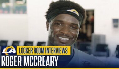 Roger McCreary On Getting Traded To The Rams, Adjusting To LA & Quentin Lake’s Leadership