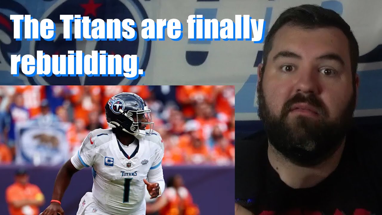 The Tennessee Titans are tanking for the first actual time... and it is ugly