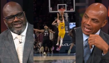 Shaq and Chuck laugh at Rudy Gobert after Austin Reaves game winner vs Timberwolves 😂
