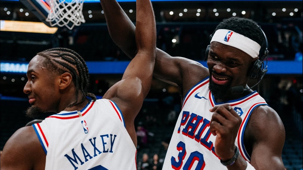 Adem Bona ✋🏿🏀 | 76ers ⚔️ Wizards | 28.10.2025