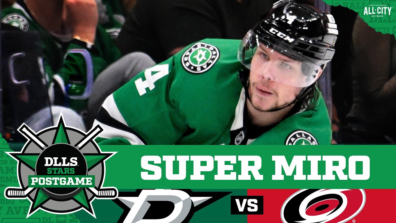 Streak SNAPPED! Stars Beat Hurricanes 3-2 To Get Back Into Win Column  | DLLS STARS POSTGAME