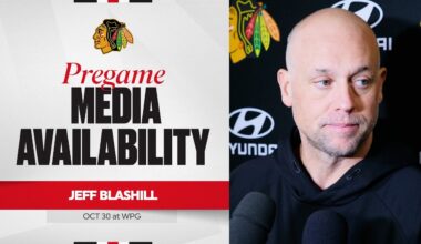 "We have talent." | Jeff Blashill Pregame 10.30.25