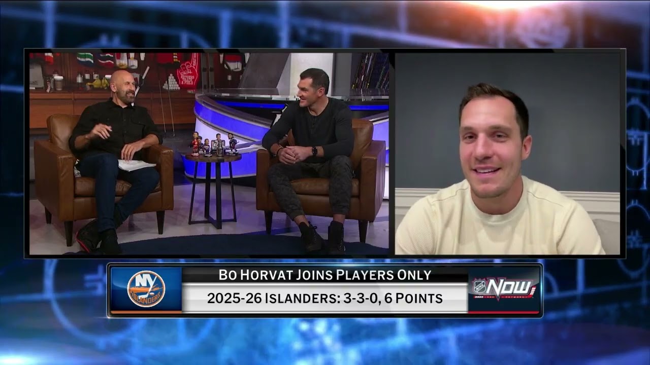 Players Only: Bo Horvat talks hot start to the 2025-26 season