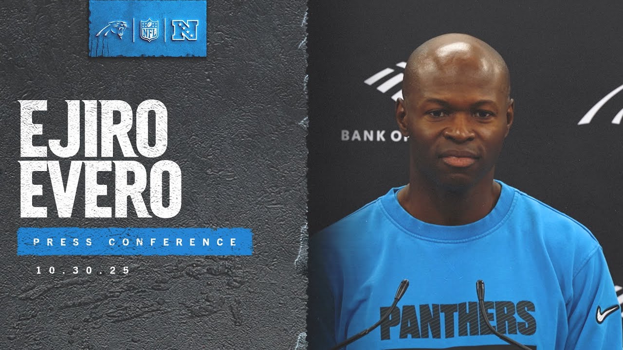 Ejiro Evero on facing Packers offense | Carolina Panthers