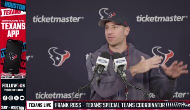 LIVE:  Houston Texans Coordinators address the media