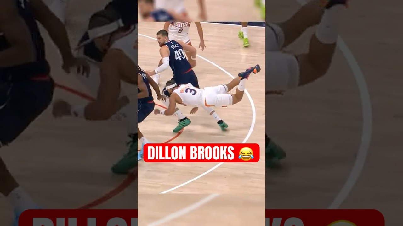 Dillon Brooks is hilarious 😂 #shorts