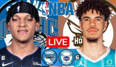 LIVE: ORLANDO MAGIC vs CHARLOTTE HORNETS | NBA | PLAY BY PLAY | SCOREBOARD