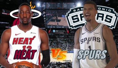 Miami Heat vs San Antonio Spurs Live Play by Play & Scoreboard