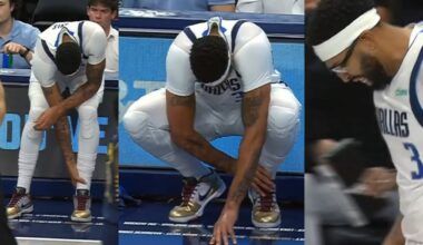 Anthony Davis goes to locker room with Achilles injury vs Pacers