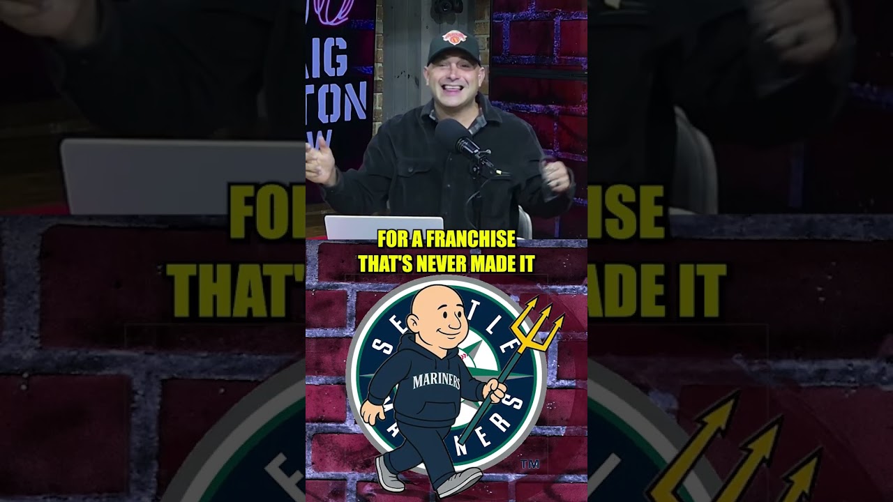 Craig Carton: The Seattle Mariners are a JOKE… #MLB #Mariners #Shorts