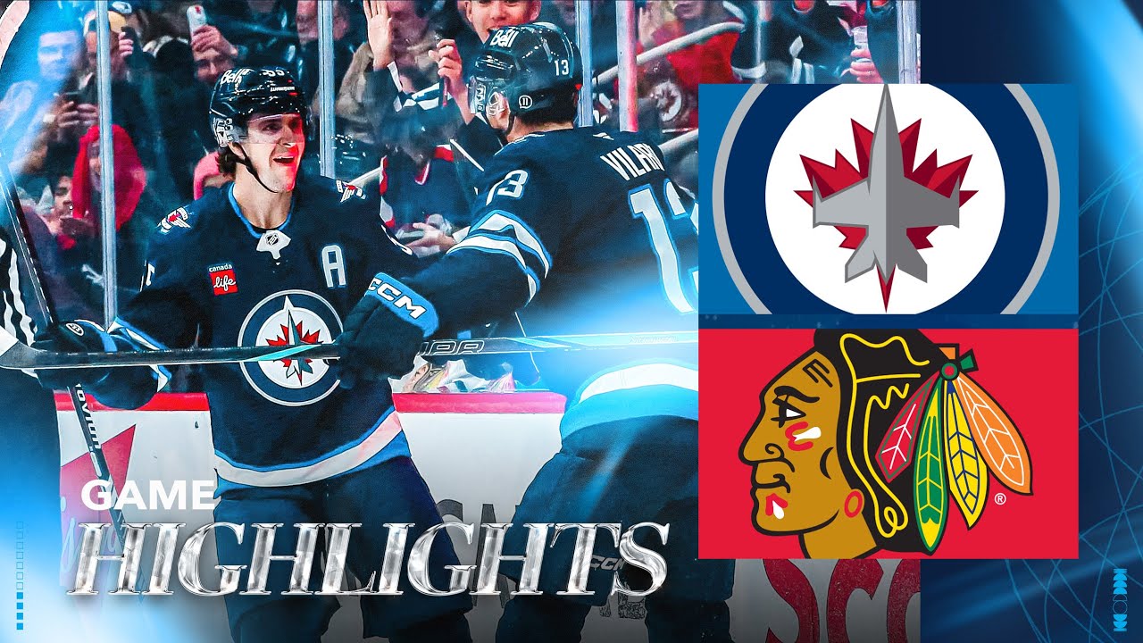 Winnipeg Jets vs. Chicago Blackhawks - Game Highlights