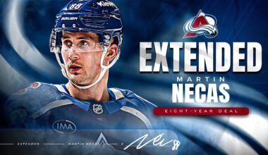 Martin Necas Signs Eight-Year Deal in Colorado | Full Media
