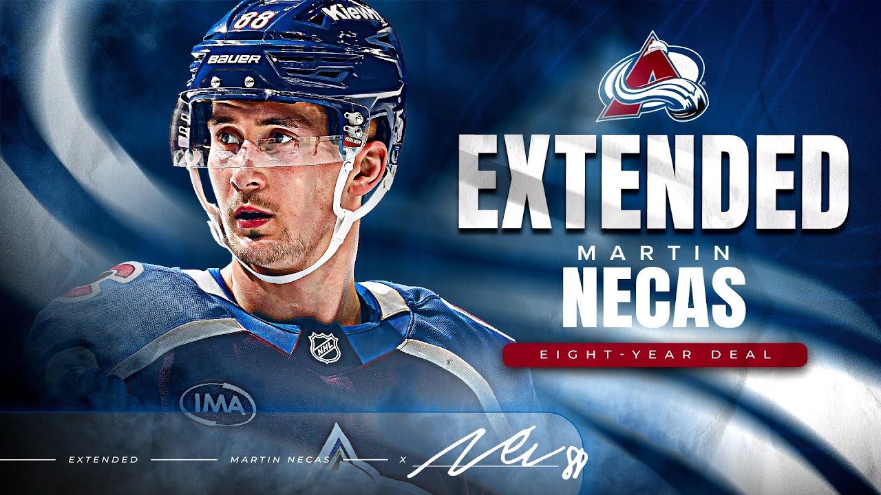 Martin Necas Signs Eight-Year Deal in Colorado | Full Media