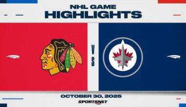 NHL Highlights | Blackhawks vs. Jets - October 30, 2025