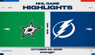 NHL Highlights | Stars vs. Lightning - October 30, 2025