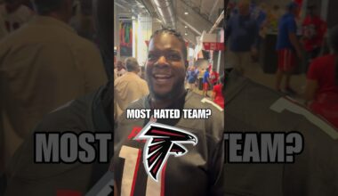 What team do Atlanta Falcons fans HATE most??? #falcons #bills #saints #nfl #shorts