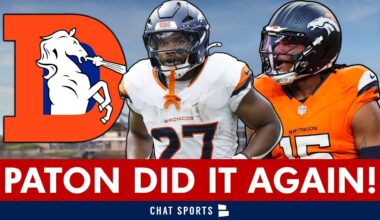 🚨GEORGE PATON DID IT AGAIN! The Denver Broncos Continue To Rob The NFL…