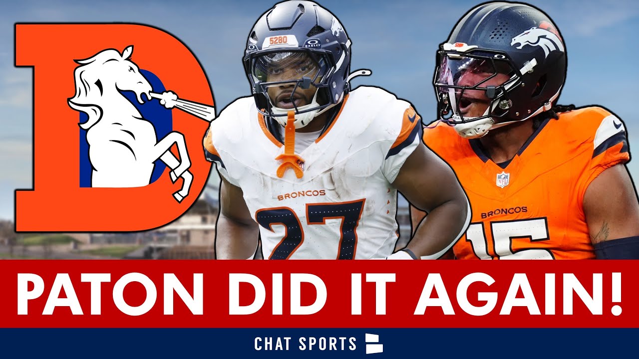 🚨GEORGE PATON DID IT AGAIN! The Denver Broncos Continue To Rob The NFL…