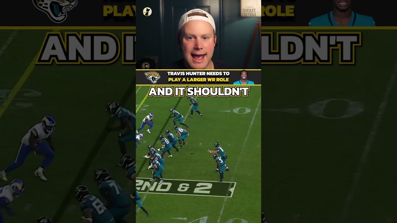 Don't Be Surprised if Travis Hunter Starts Seeing WR1 Treatment from the Jaguars 🔥